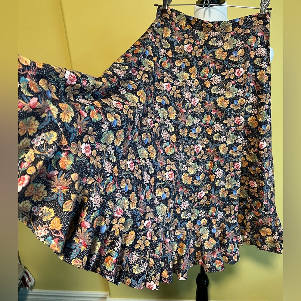Little Girl’s skirt - vintage - custom-made - one-of-kind